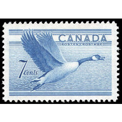 canada stamp 320 canada goose 7 1952