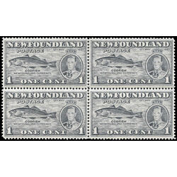 newfoundland stamp 233i codfish 1 1937 m vfnh 001