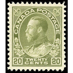 canada stamp 119 king george v 20 1925 m vfnh 001