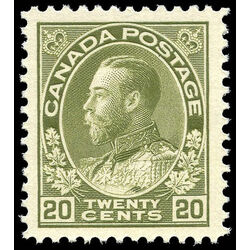 canada stamp 119 king george v 20 1925 m vfnh 003