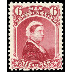newfoundland stamp 36 queen victoria 6 1894