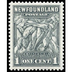 newfoundland stamp 253 codfish 1 1942