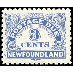 newfoundland stamp j3 postage due stamps 3 1939