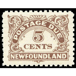 newfoundland stamp j5 postage due stamps 5 1939