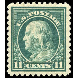 us stamp postage issues 511 franklin 11 1917