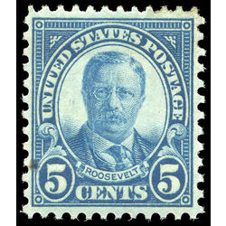 us stamp postage issues 637 roosevelt 5 1926