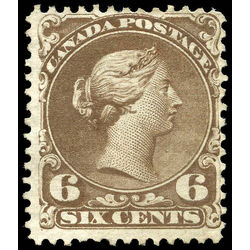 canada stamp 27 queen victoria 6 1868 m f 012