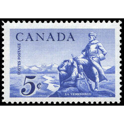canada stamp 378 la verendrye statue 5 1958
