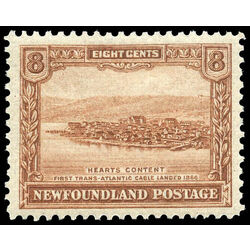 newfoundland stamp 151 heart s content 8 1928