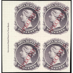 nova scotia stamp 9tciii queen victoria 2 1860 pb vf 003