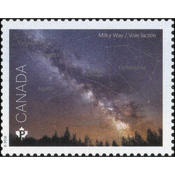 canada stamp 3102a astronomy milky way 2018