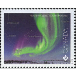 canada stamp 3102b astronomy northern lights 2018