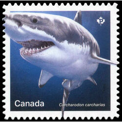canada stamp 3106i white shark 2018