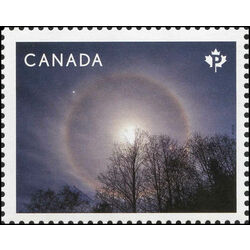 canada stamp 3111e moon halo 2018