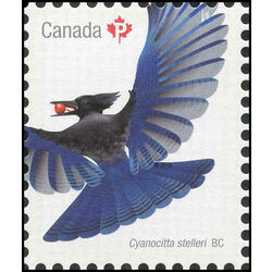 canada stamp 3117c steller s jay from bc 2018