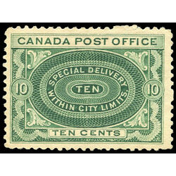canada stamp e special delivery e1ii special delivery stamps 10 1898 m vfnh 003