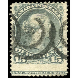 canada stamp 30ix queen victoria 15 1868
