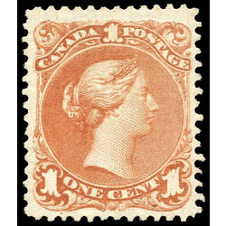 canada stamp 22 queen victoria 1 1868 m vf 010