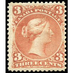 canada stamp 25 queen victoria 3 1868 m fog 016