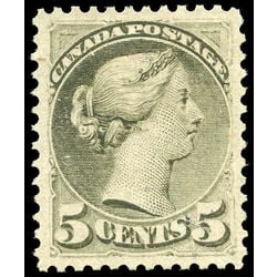 canada stamp 38 queen victoria 5 1876 m vf 007