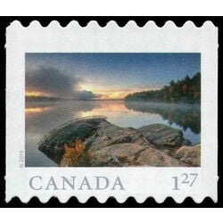 canada stamp 3150iii smoke lake algonquin provincial park on 1 27 2019