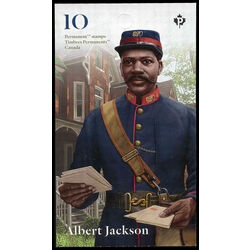 canada stamp bk booklets bk720 albert jackson delivering mail 2019