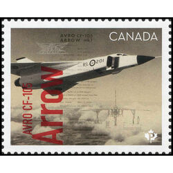 canada stamp 3175 avro cf 105 arrow 2019