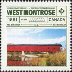 canada stamp 3180d west montrose 2019