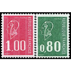 france stamp 1495 6 marianne 1976