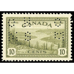 canada stamp o official o269 great bear lake 10 1946