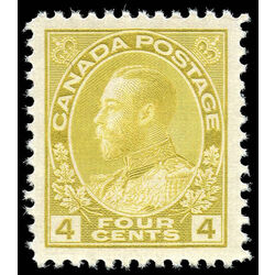 canada stamp 110b king george v 4 1922 m xfnh 001
