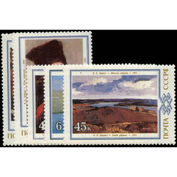 russia stamp 5184 8 belorussian paintings 1983