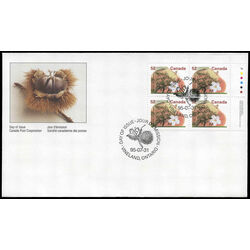canada stamp 1366 gravenstein apple 52 1995 fdc 002