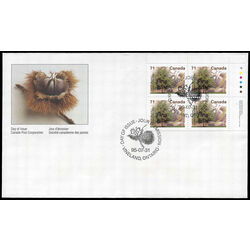 canada stamp 1370 american chestnut 71 1995 fdc 001
