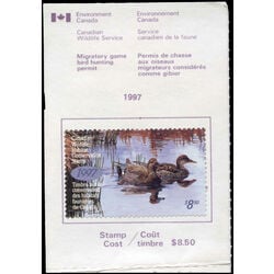 canadian wildlife habitat conservation stamp fwh13a gadwalls 8 50 1997