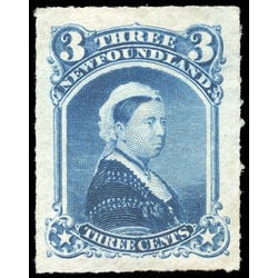 newfoundland stamp 39 queen victoria 3 1877