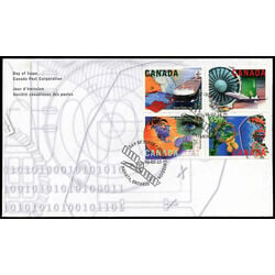 canada stamp 1598i high technology industries 1996 FDC