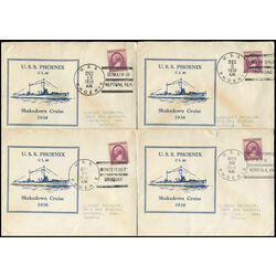 9 covers featuring uss phoenix and manley 1938 1939 cruises