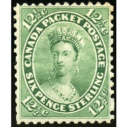canada stamp 18 queen victoria 12 1859 m vf 010