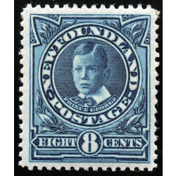 newfoundland stamp 110 prince george 8 1911 m xf 002