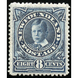 newfoundland stamp 110a prince george 8 1911 m vfnh 002