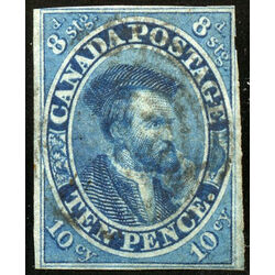 canada stamp 7 jacques cartier 10d 1855 u f 017