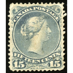 canada stamp 30iii queen victoria 15 1868 m vfog 005