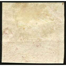 newfoundland stamp 5 pence first issue 5d 1857 M VF 008