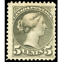 canada stamp 38a queen victoria 5 1870