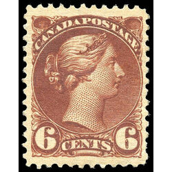 canada stamp 43 queen victoria 6 1888 m vf 020