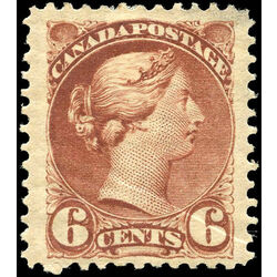 canada stamp 43 queen victoria 6 1888 m vf 021