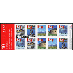 canada stamp bk booklets bk317 flags 2005