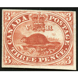 canada stamp 4i beaver 3d 1852