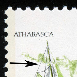canada stamp 703i athabasca 10 1976